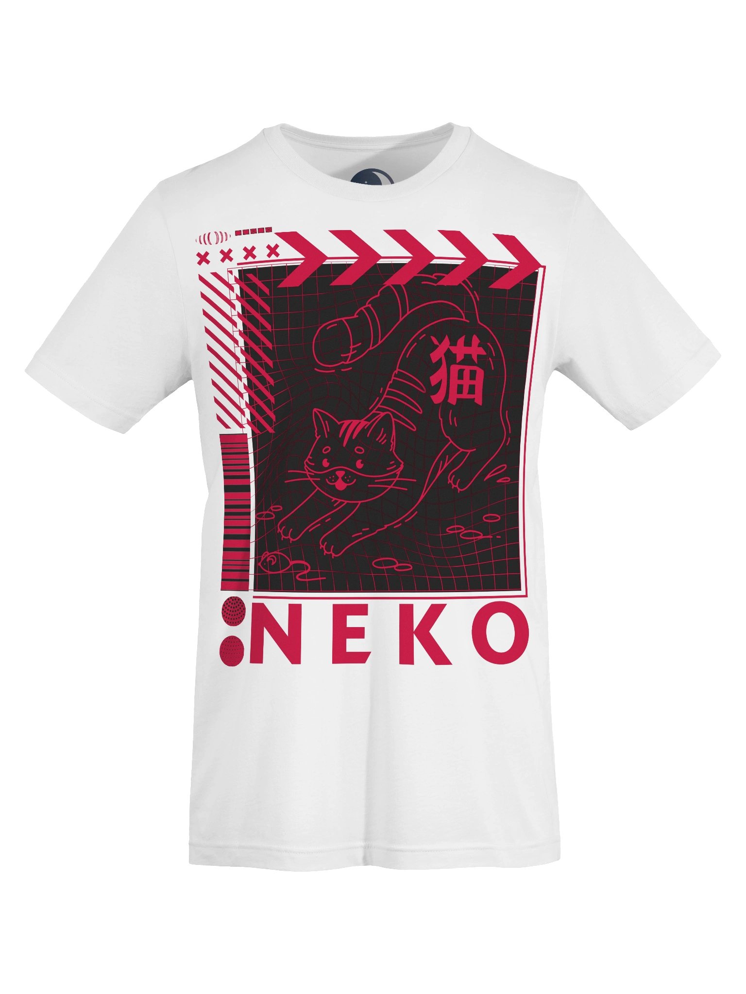 Neko Red & White Tee product image (7)