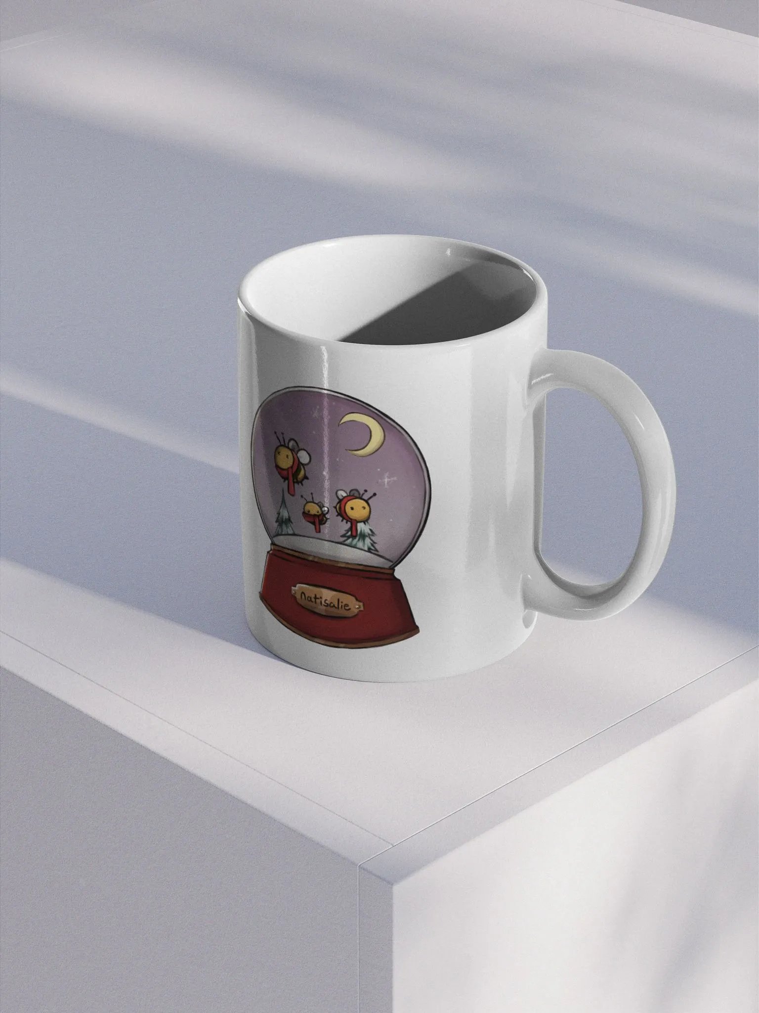 HOLIDAY SNOWGLOBE MUG! product image (1)