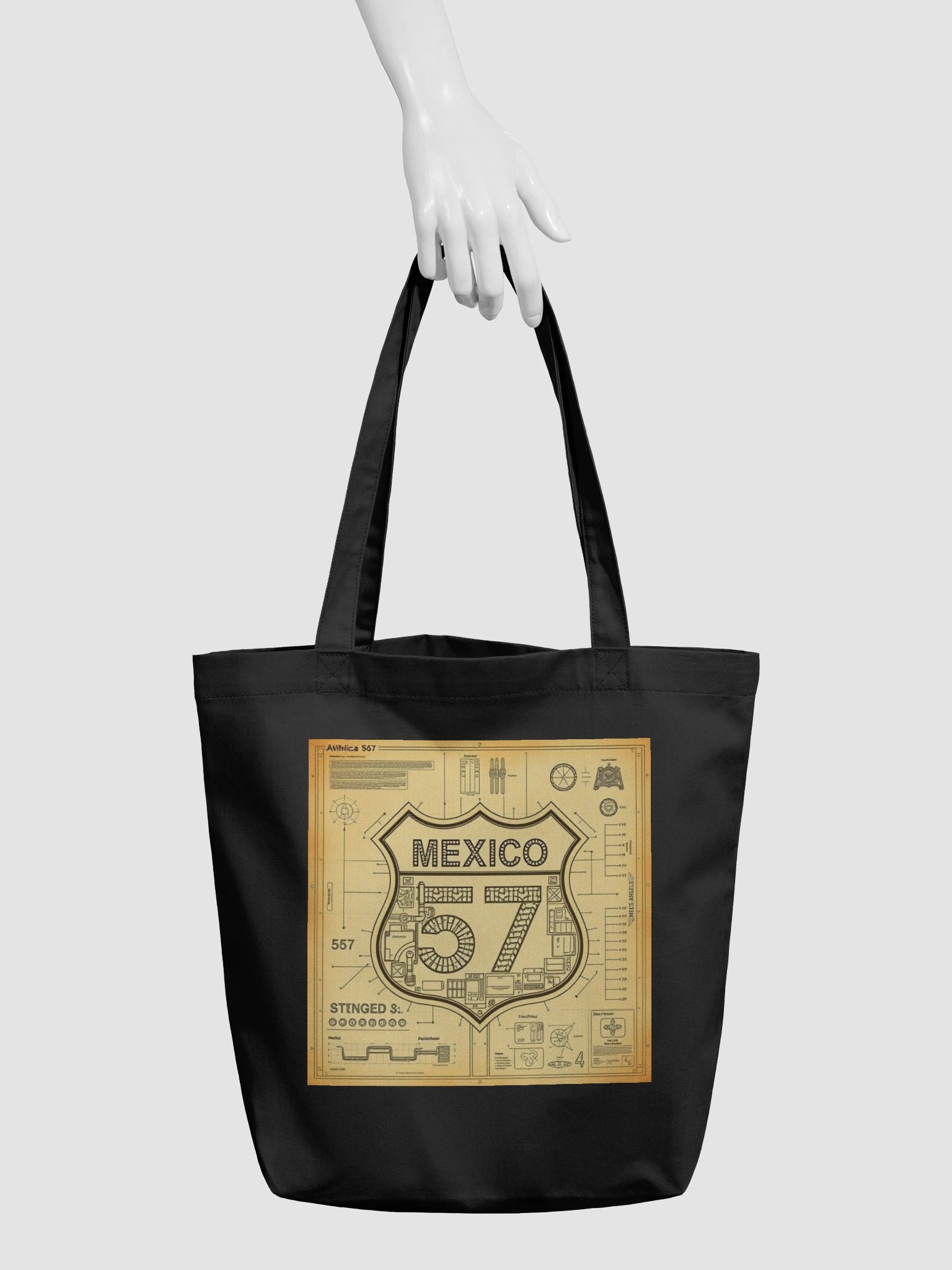 Ruta 57 — México 57 Tote Bag product image (4)