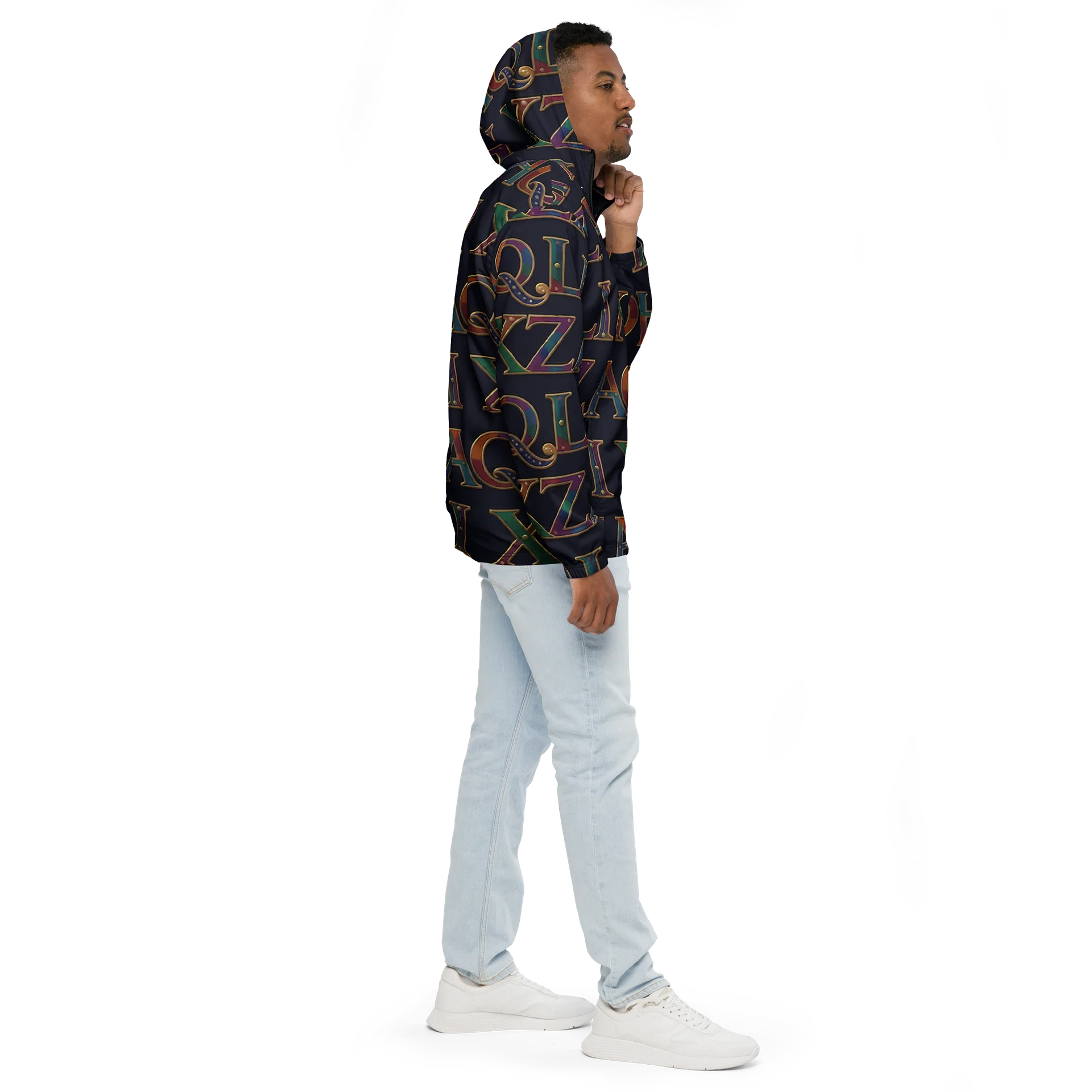 XZAQLI Men's Prism Monogram Windbreaker product image (4)