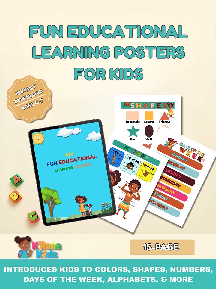 Educational Learning Posters product image (1)