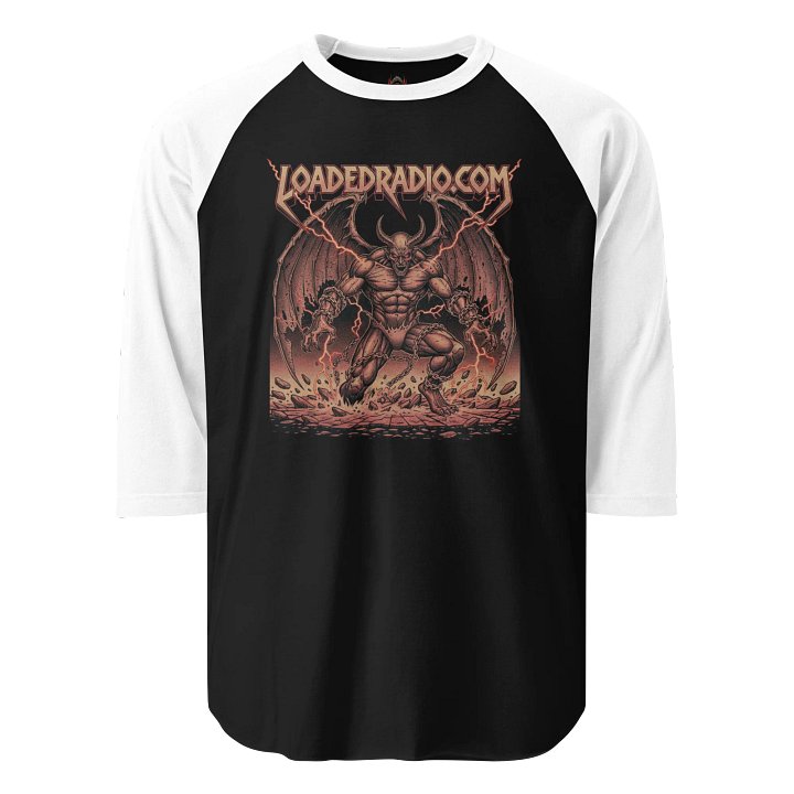 The Loaded Radio "Chains of Fire" Raglan Shirt product image (1)