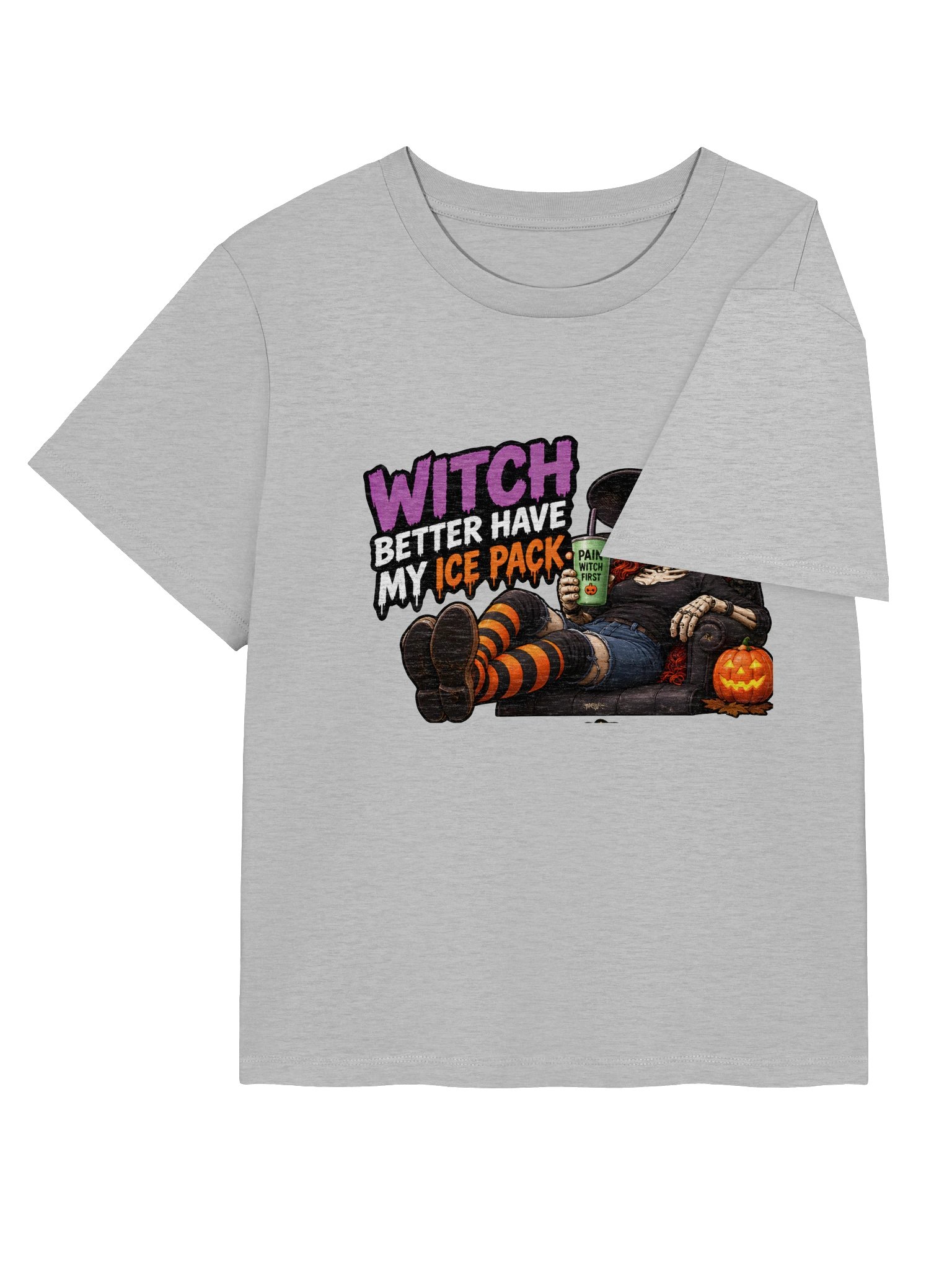 Funny Halloween Witch Shirt — Witch Better Have My Ice Pack | Holly-Ween™ product image (5)