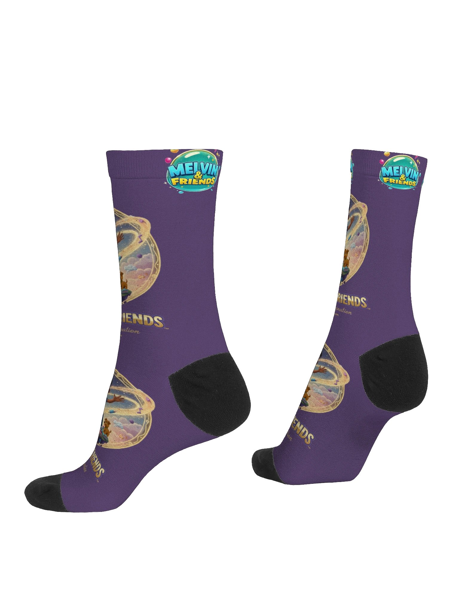 Melvin & Friends “Unlock Your Imagination” Socks product image (4)