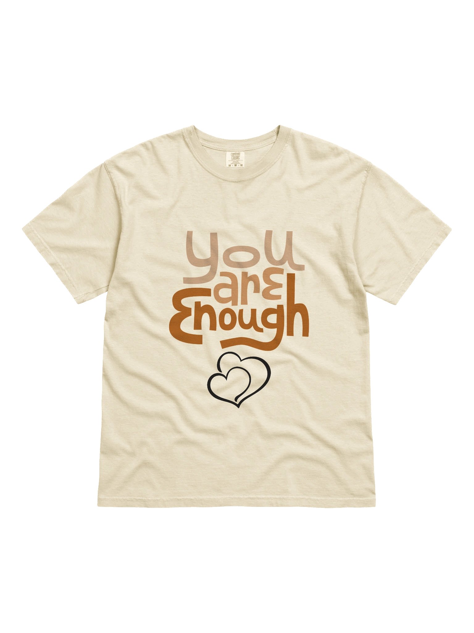 You Are Enough Comfort Colors Tee product image (11)