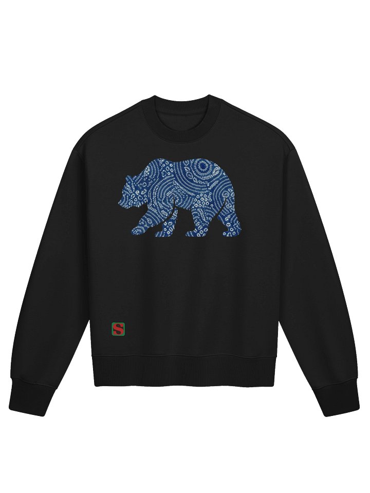 Shibori Bear Sweat Shirt product image (1)