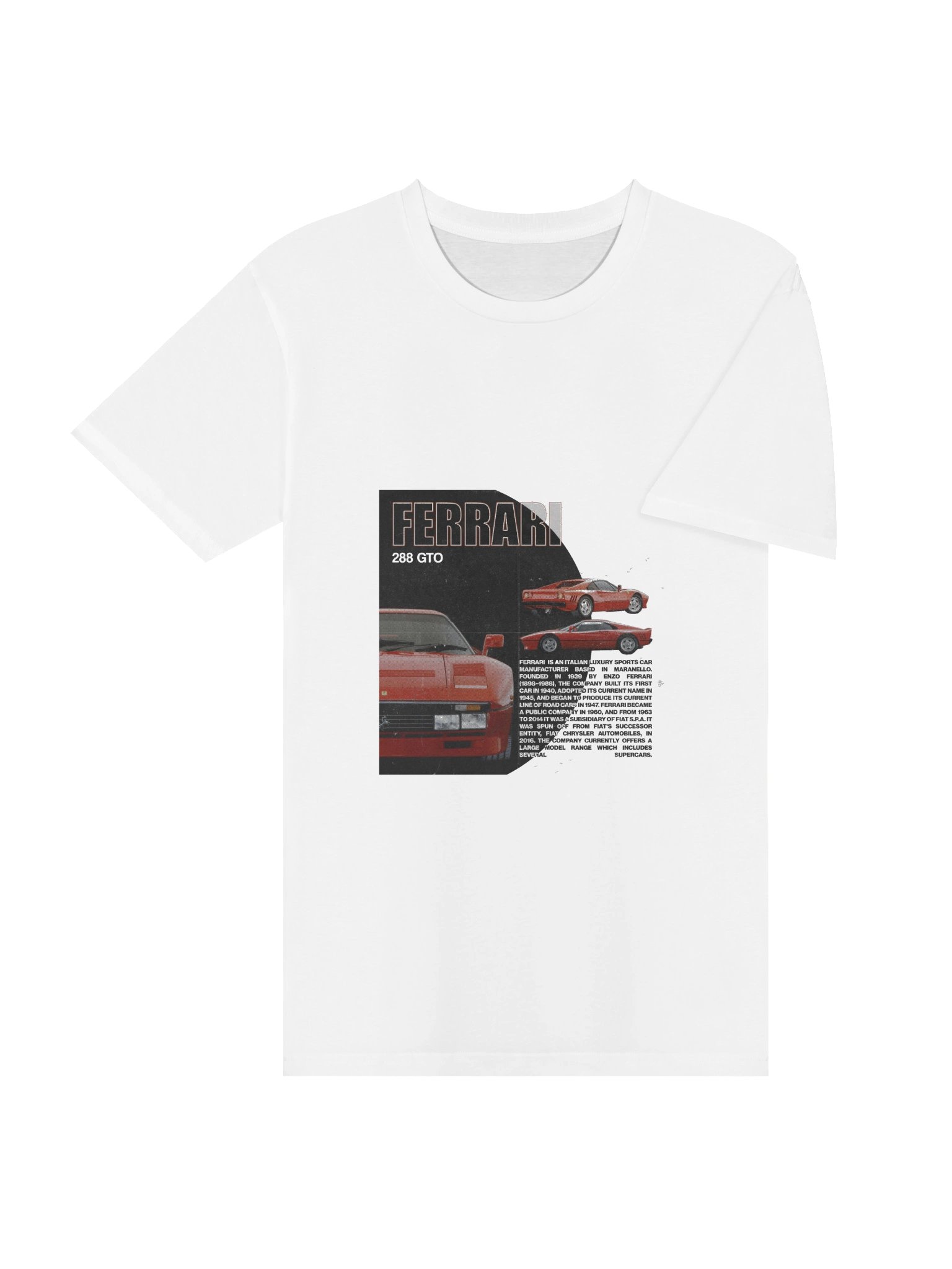 Ferrari 288 GTO Heritage Graphic T-Shirt product image (4)