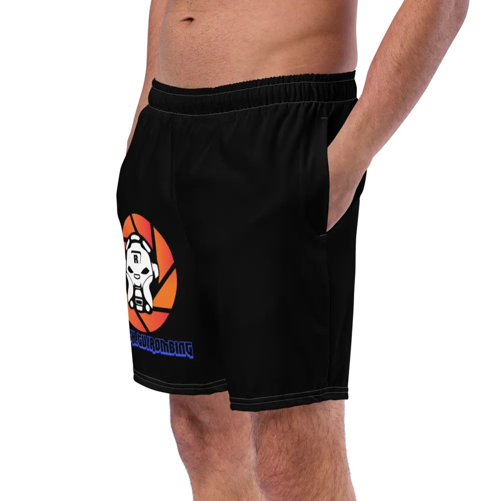 Rombing Target Graphic All-Over Swim Trunks product image (9)