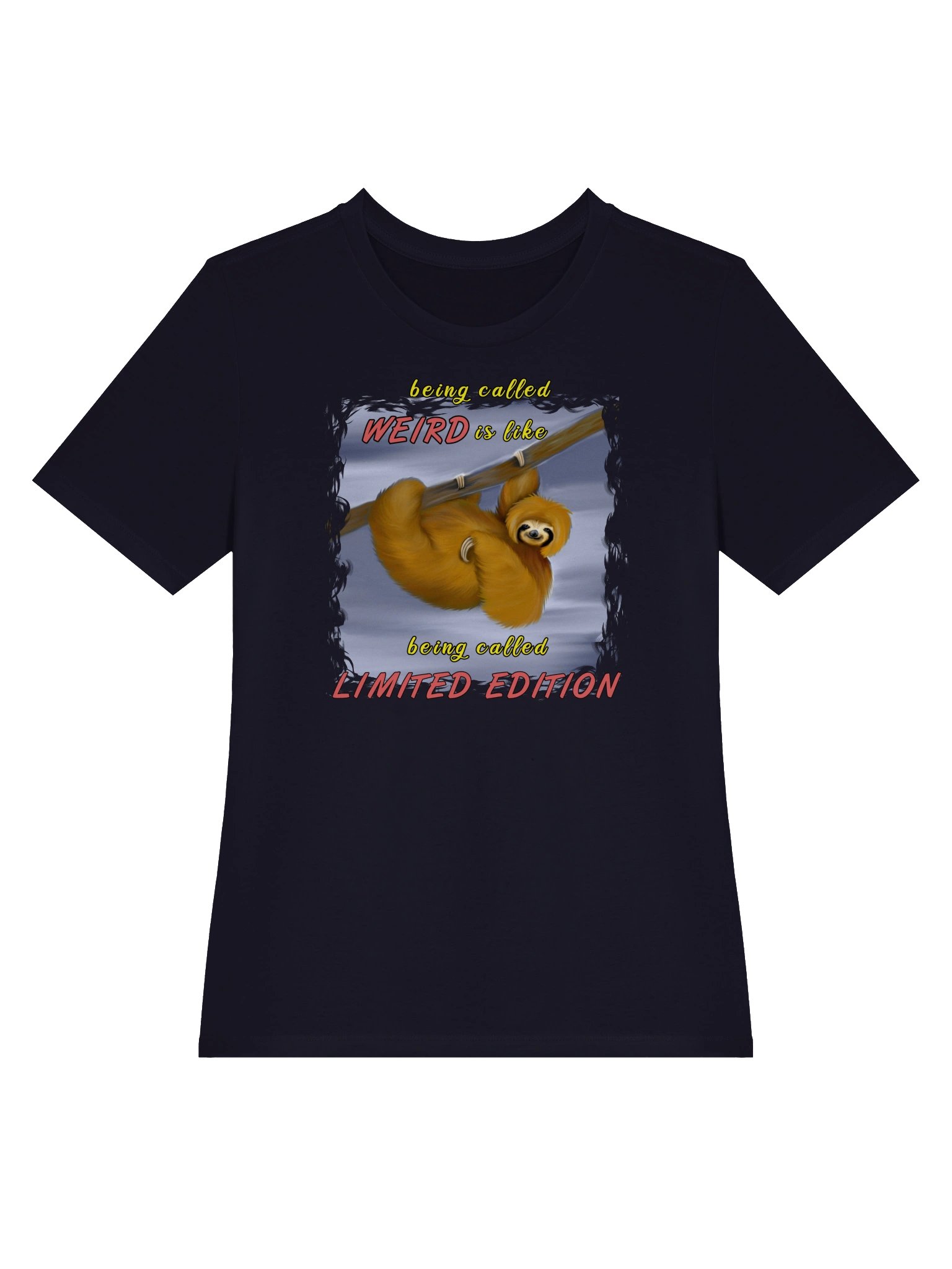 Sloth "LIMITED EDITION" T-Shirt. Women's Bella+Canvas Supersoft Relaxed-fit T-Shirt product image (2)