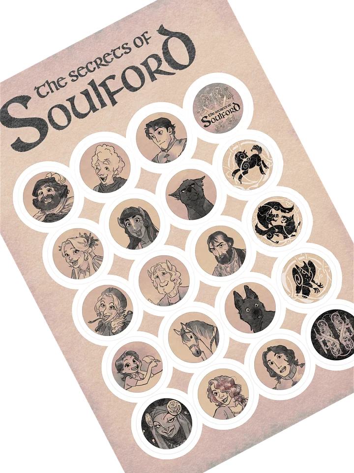 Sticker Sheet Minis — Footer Collection product image (1)