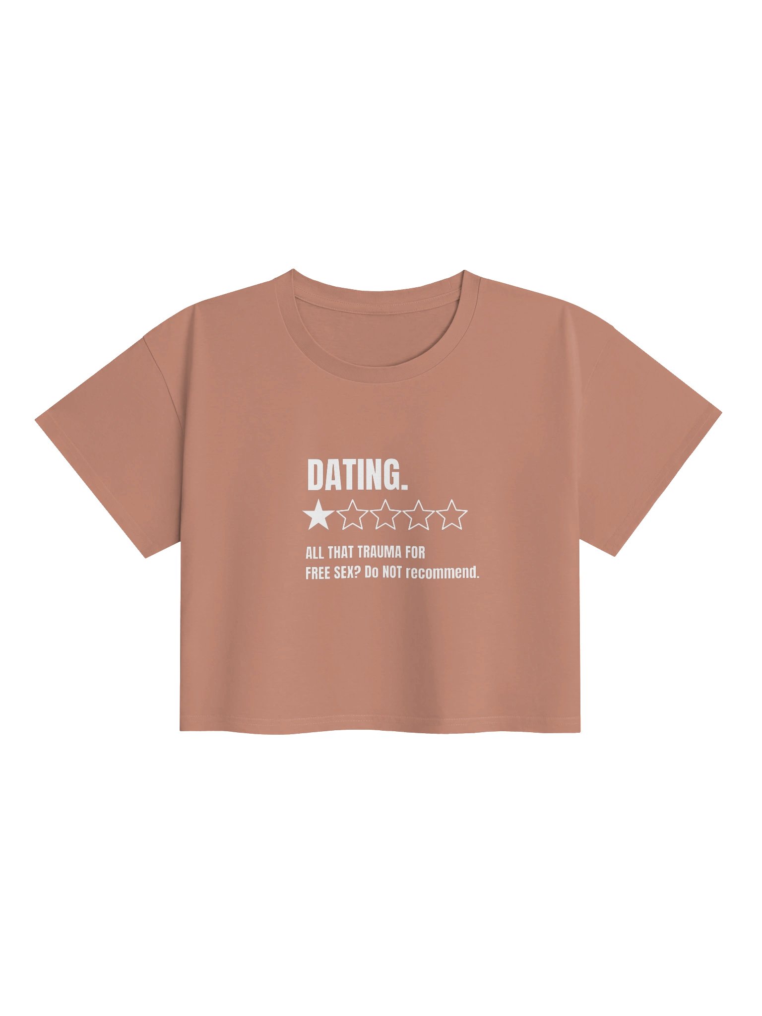 DATING. Review — Women's Crop Top product image (7)