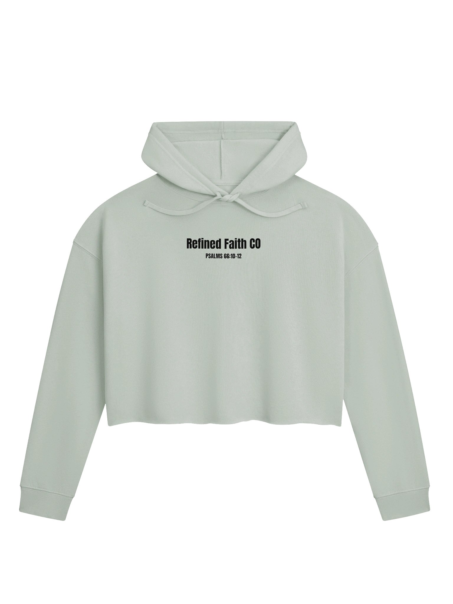 Refined Faith Co. Cropped Hoodie – Persevere Edition product image (1)