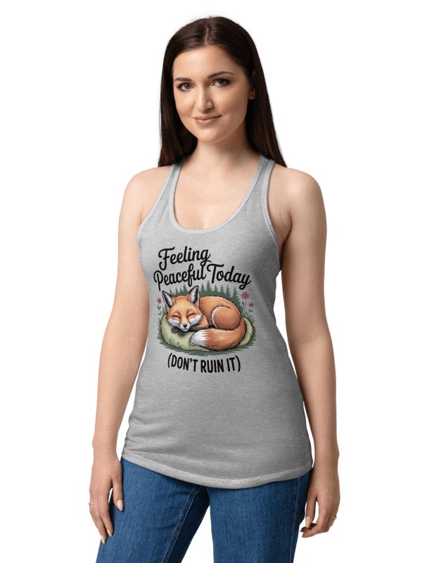 Feeling Peaceful Human Design Manifestor Tank Top product image (3)