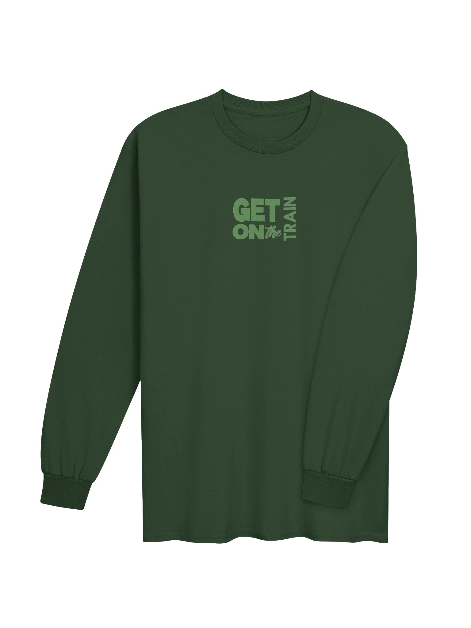 24hr Train Long Sleeve - Green product image (4)
