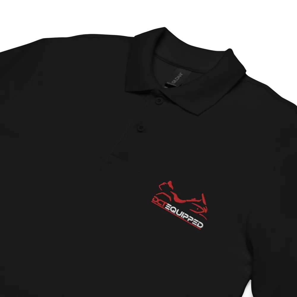 DCT Shadow Wing Polo Shirt Black/Red product image (4)