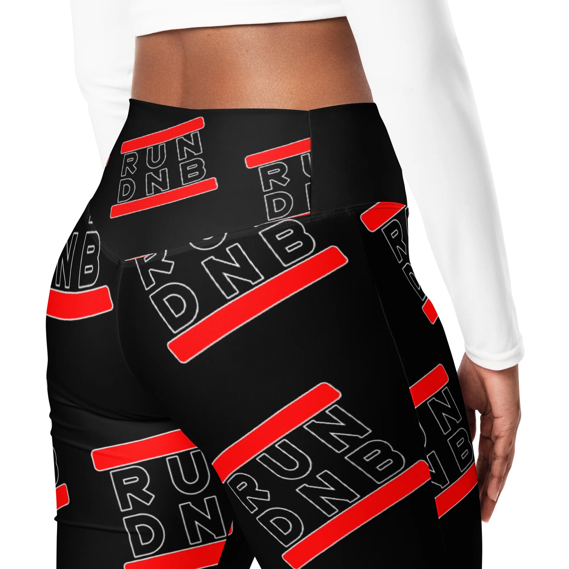 Run DNB All-Over Flare Leggings product image (5)