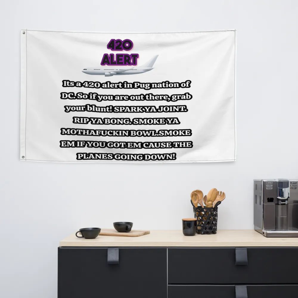 420 Alert Skyline Flag product image (6)
