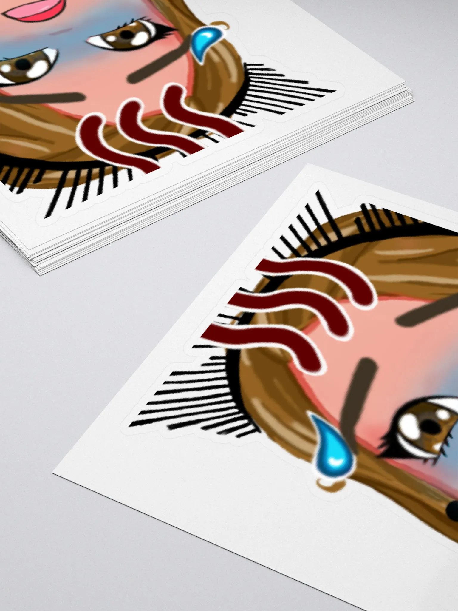 Hot Emote Sticker product image (4)