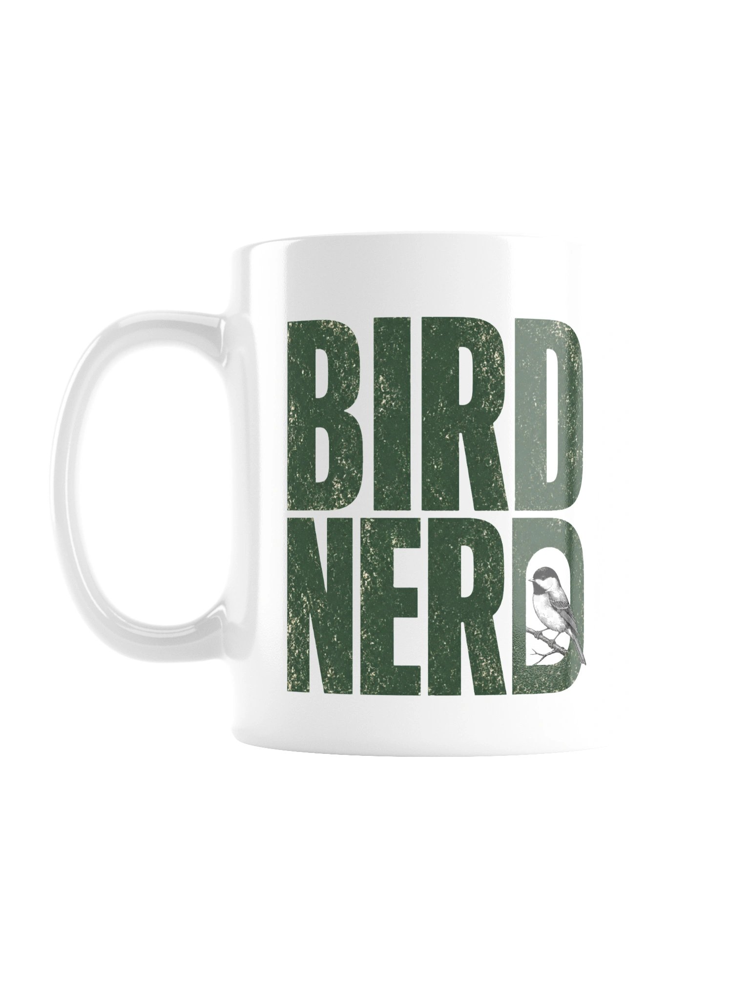 Funny Bird Nerd Mug – Cute Chickadee Coffee Cup product image (1)