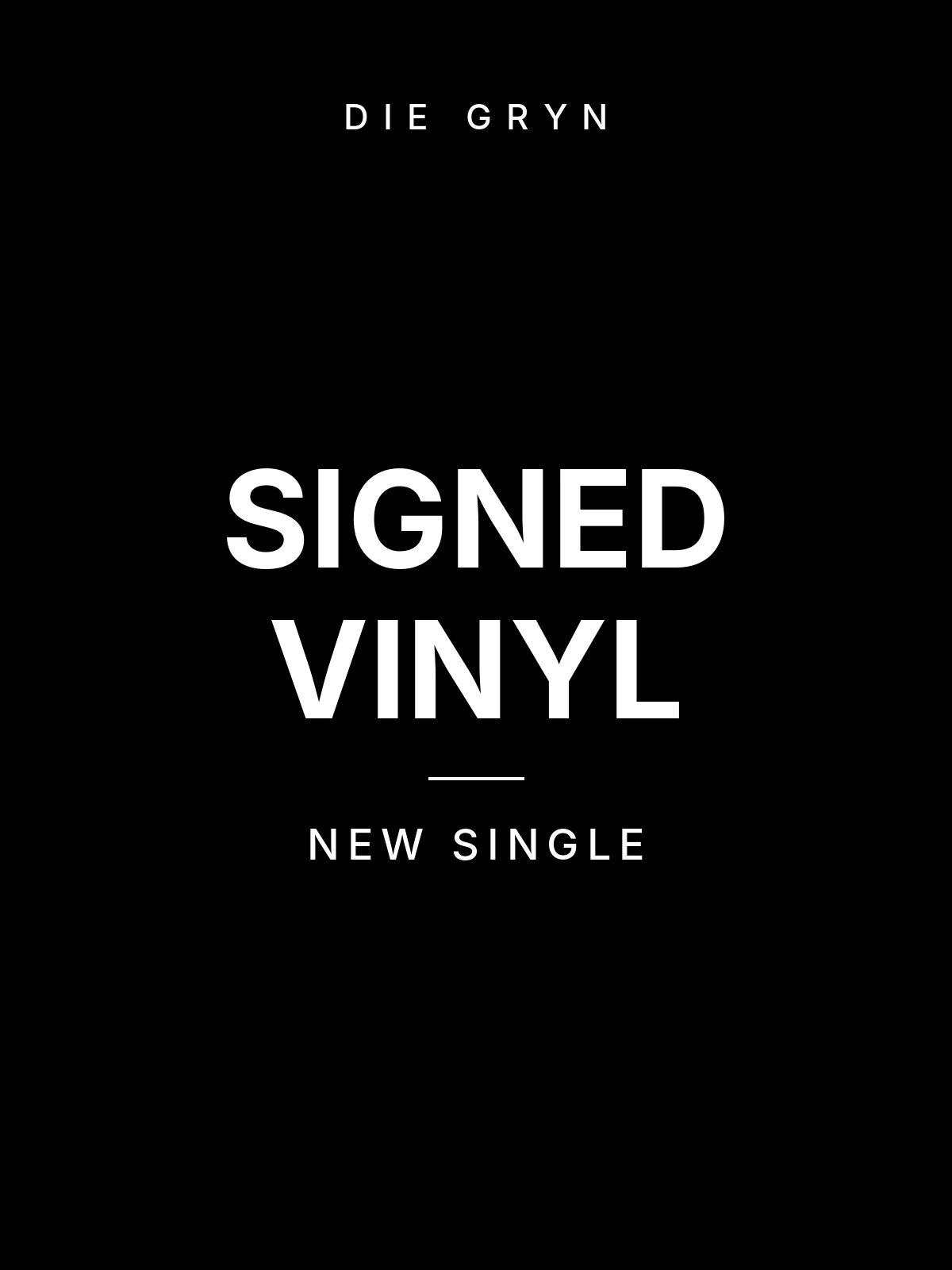Signed Vinyl · Pre-order product image (1)