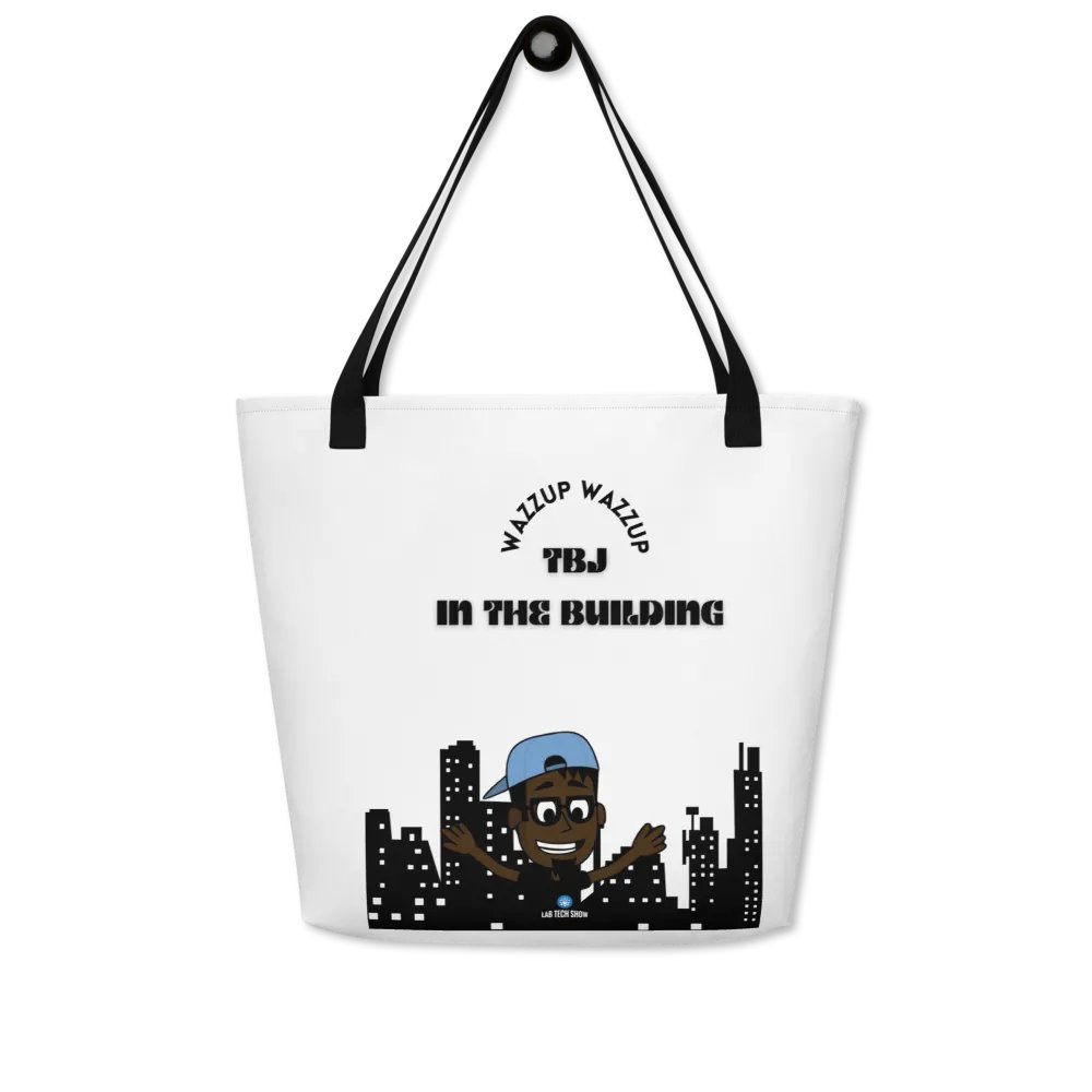 TBJ Large Tote Bag w/ Pocket product image (4)