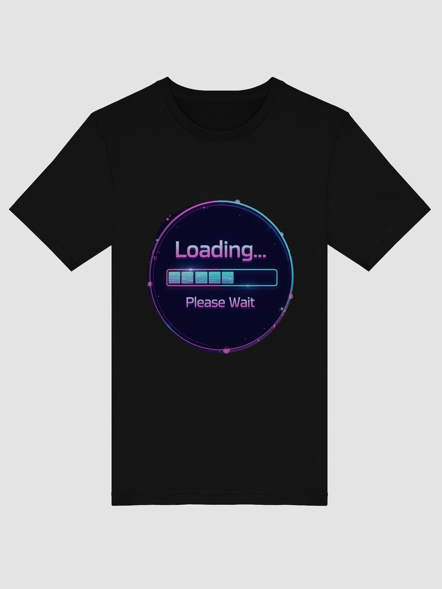 Futuristic Loading Progress T-Shirt product image (50)