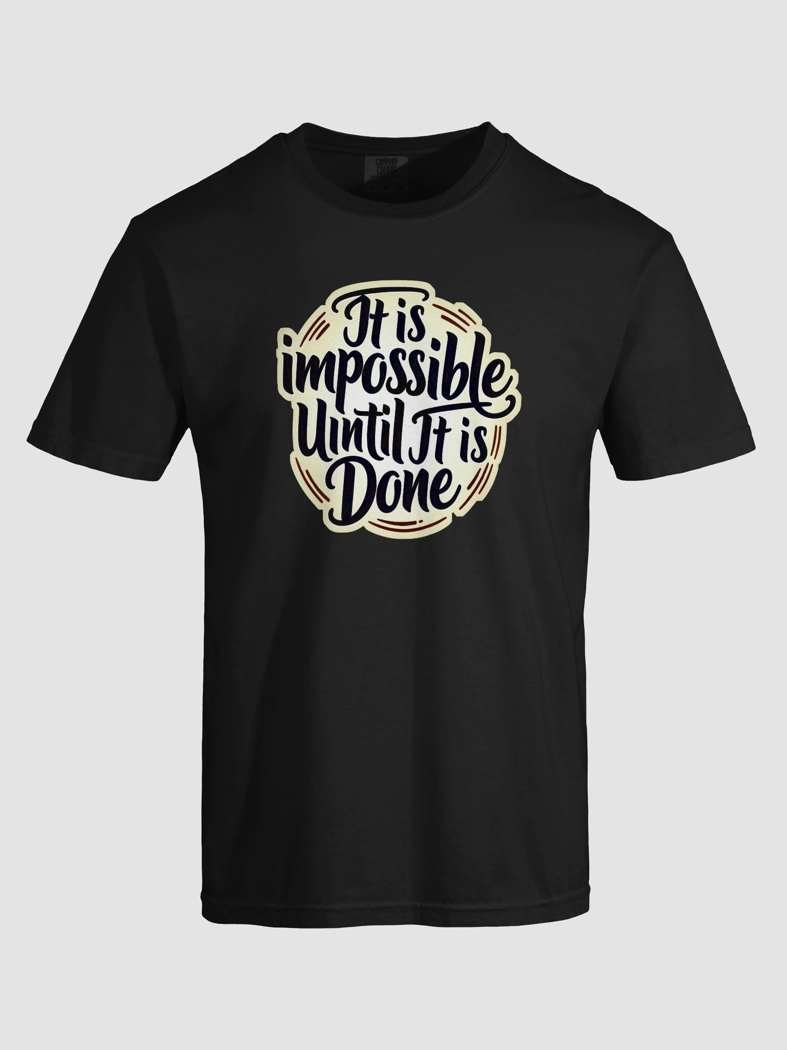 Bold Script Motivation T-Shirt product image (68)