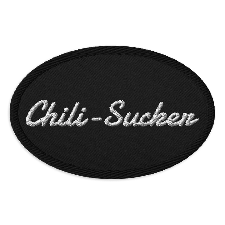 Chili-Sucker embroidered patch product image (1)