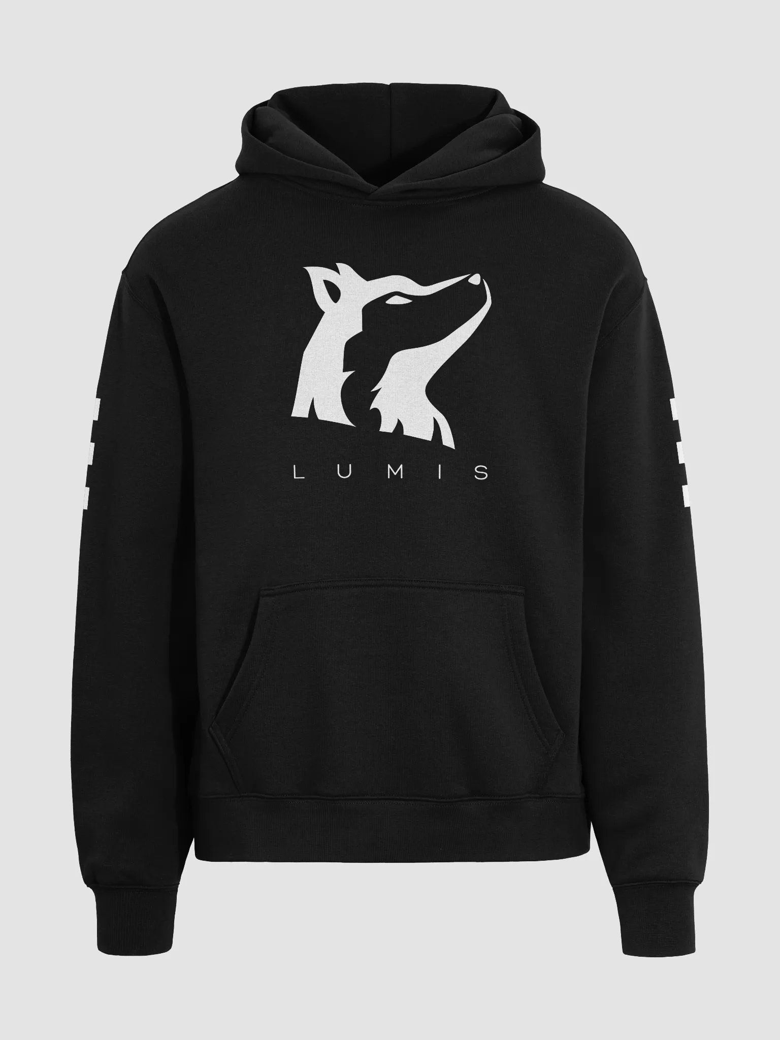 Lumis Oversized Hoodie - Premium Stripes product image (3)