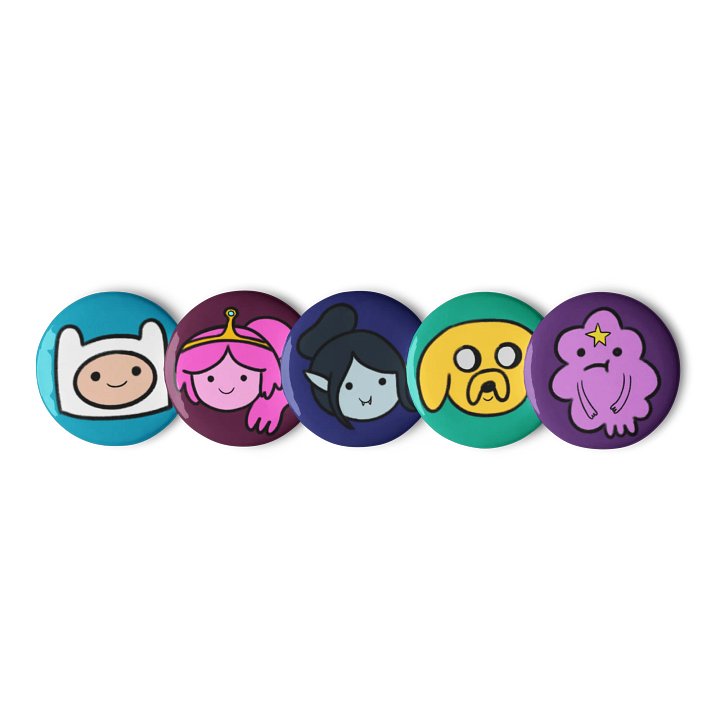 Adventure Time Pin Set product image (1)