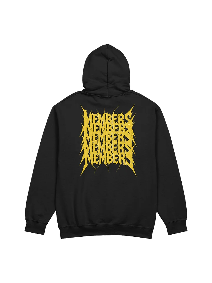 HOE MEMBERS HOODIE - BLACK product image (2)