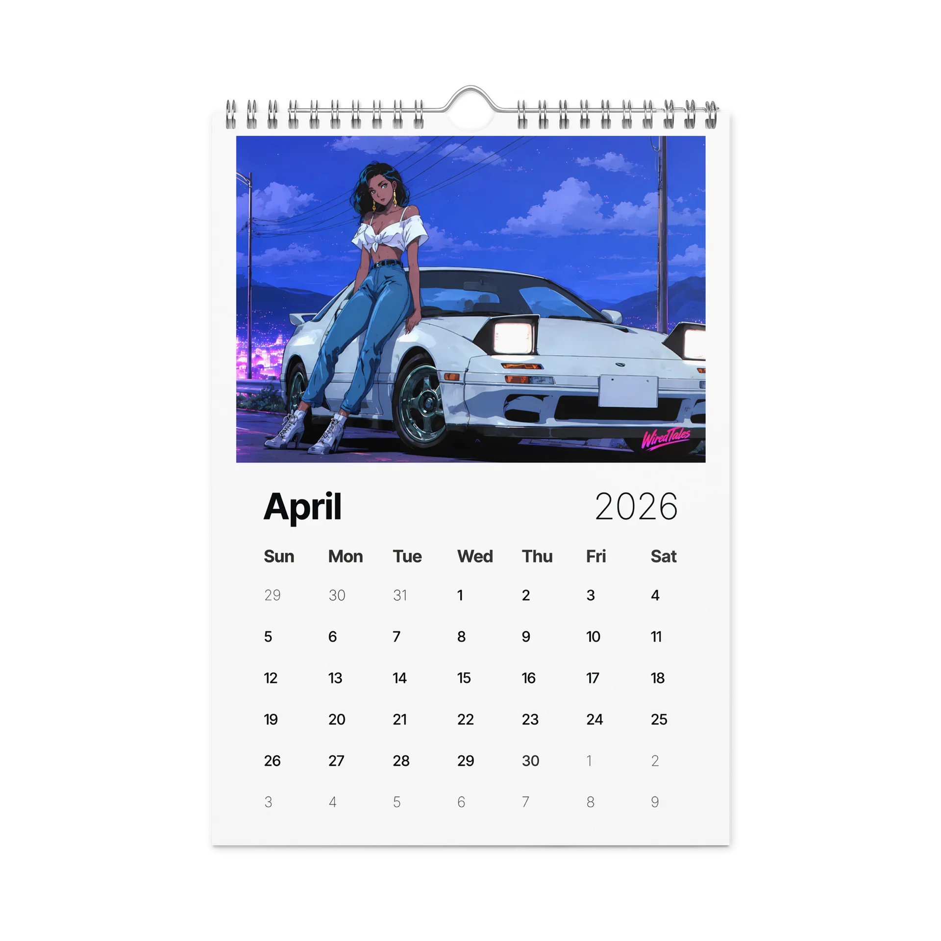 Wired Calendar (Art Only) product image (1)