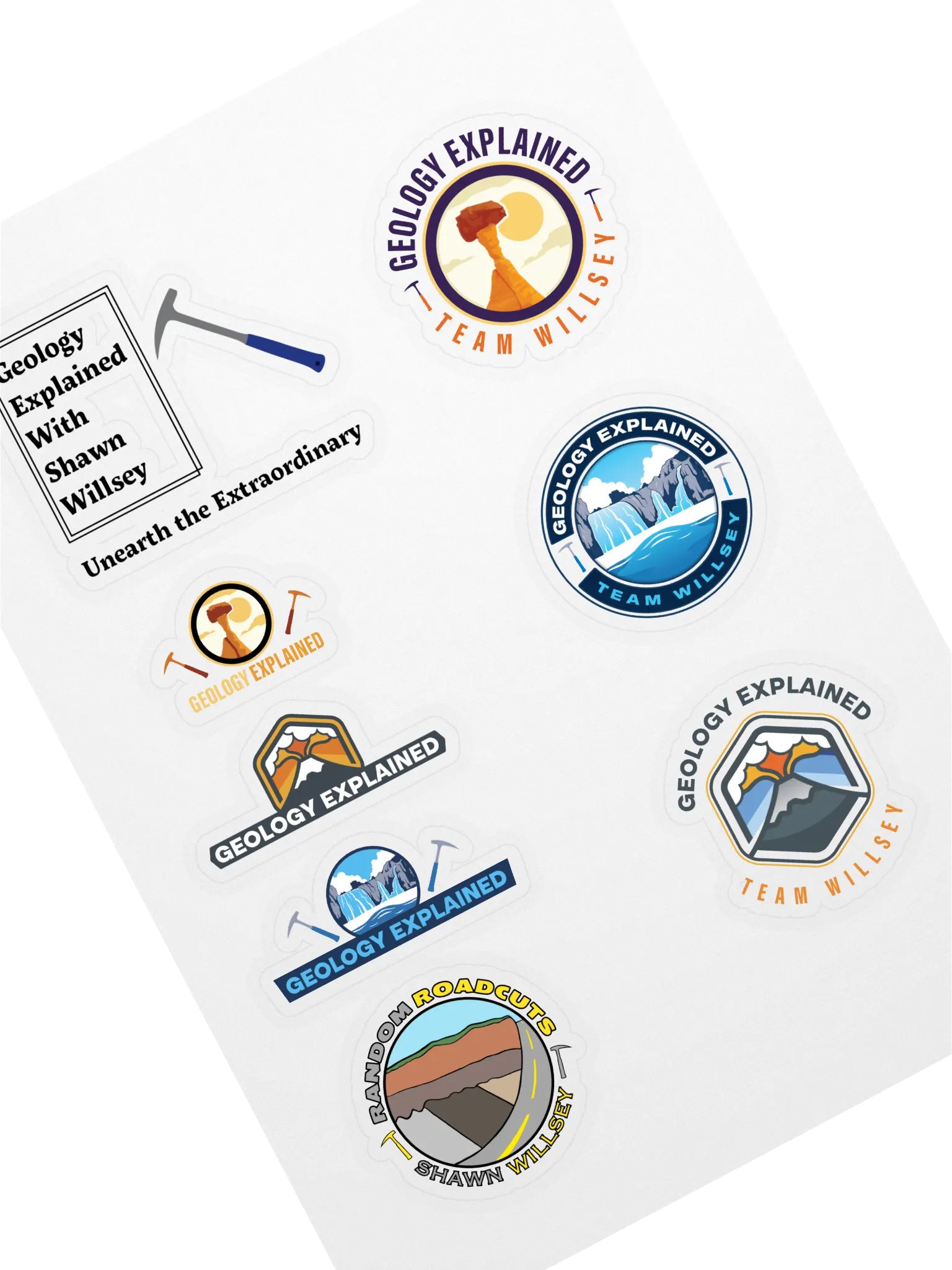 Geology Explained Sticker Sheet #3 product image (1)