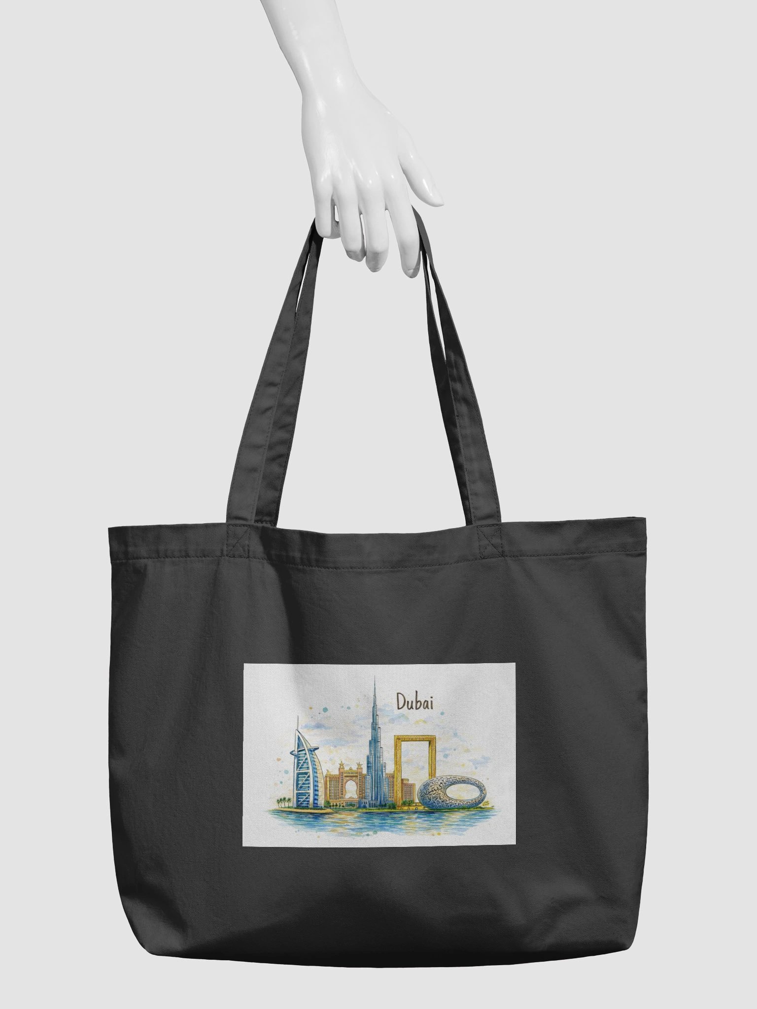 Dubai Dreams Watercolor Tote Bag product image (6)