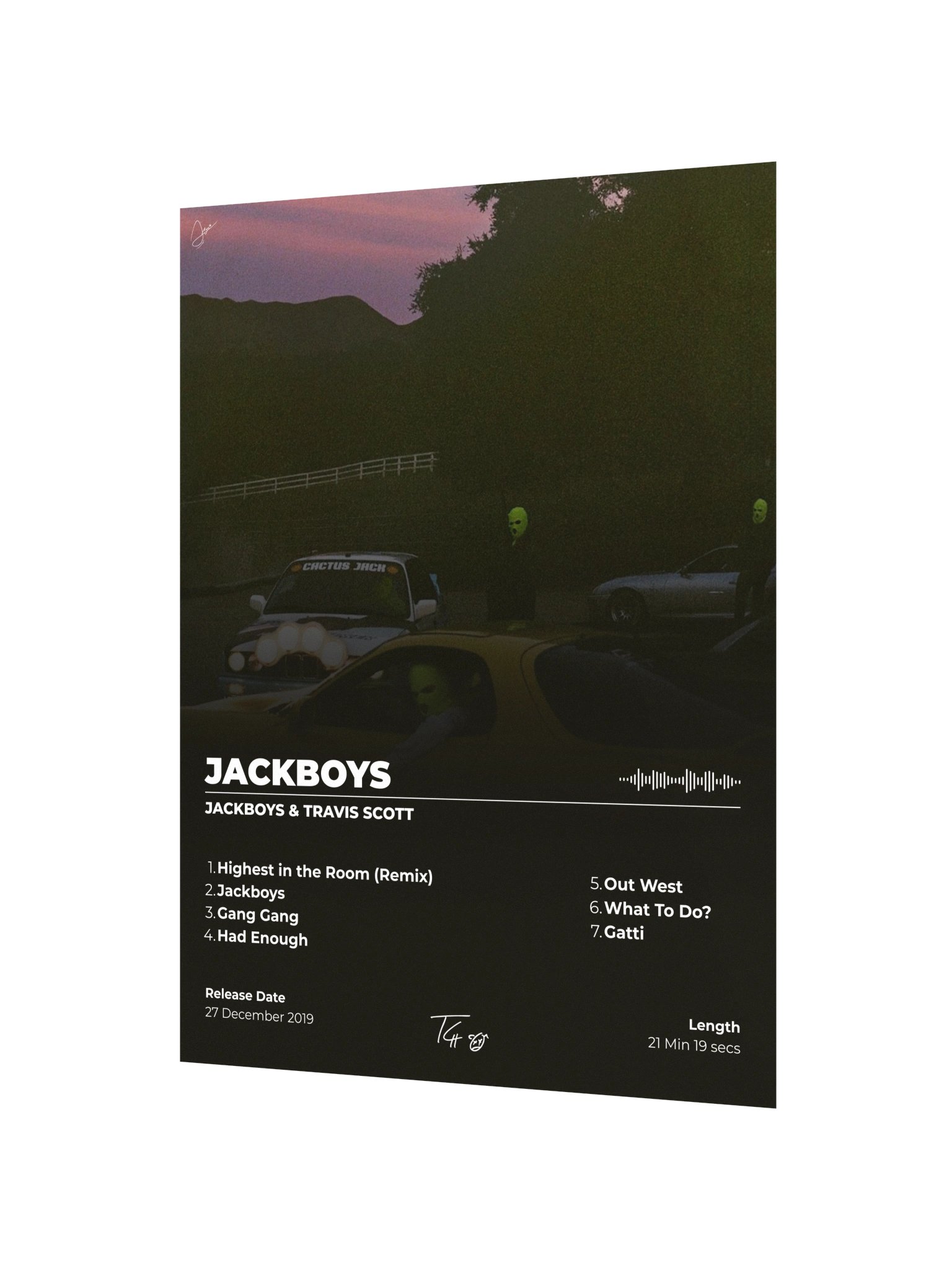 JACKBOYS Album Cover Poster product image (3)