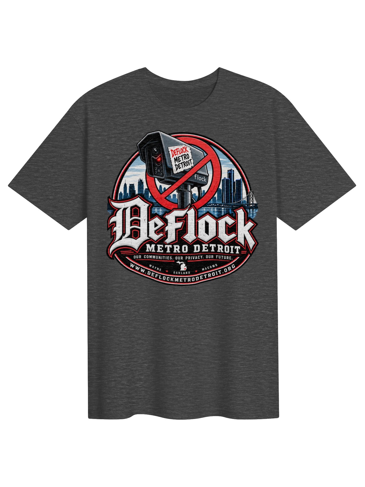 Logo Tee - DeFlock Metro Detroit product image (1)