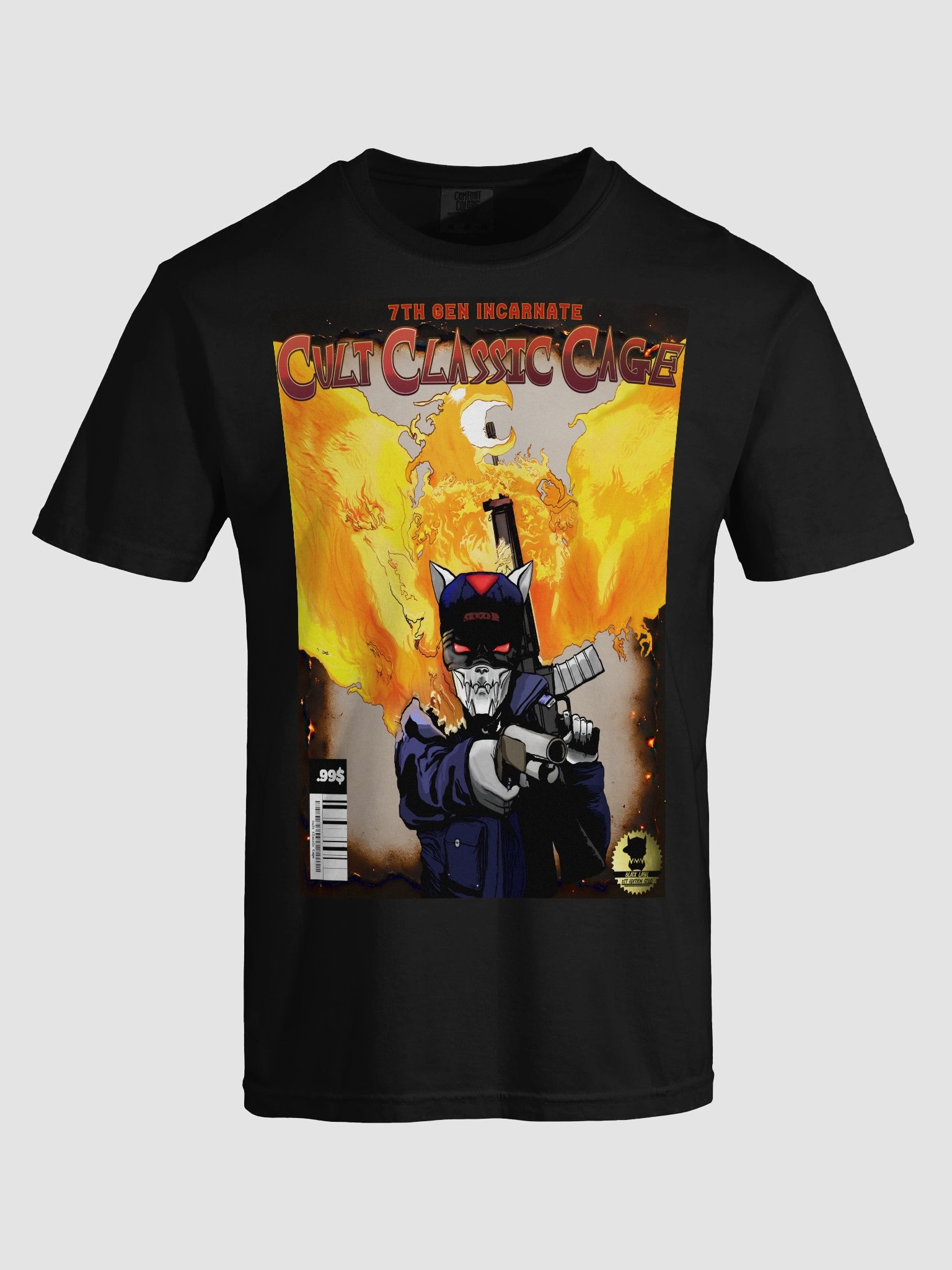 Metalikat Terminator Heavyweight T-Shirt product image (4)