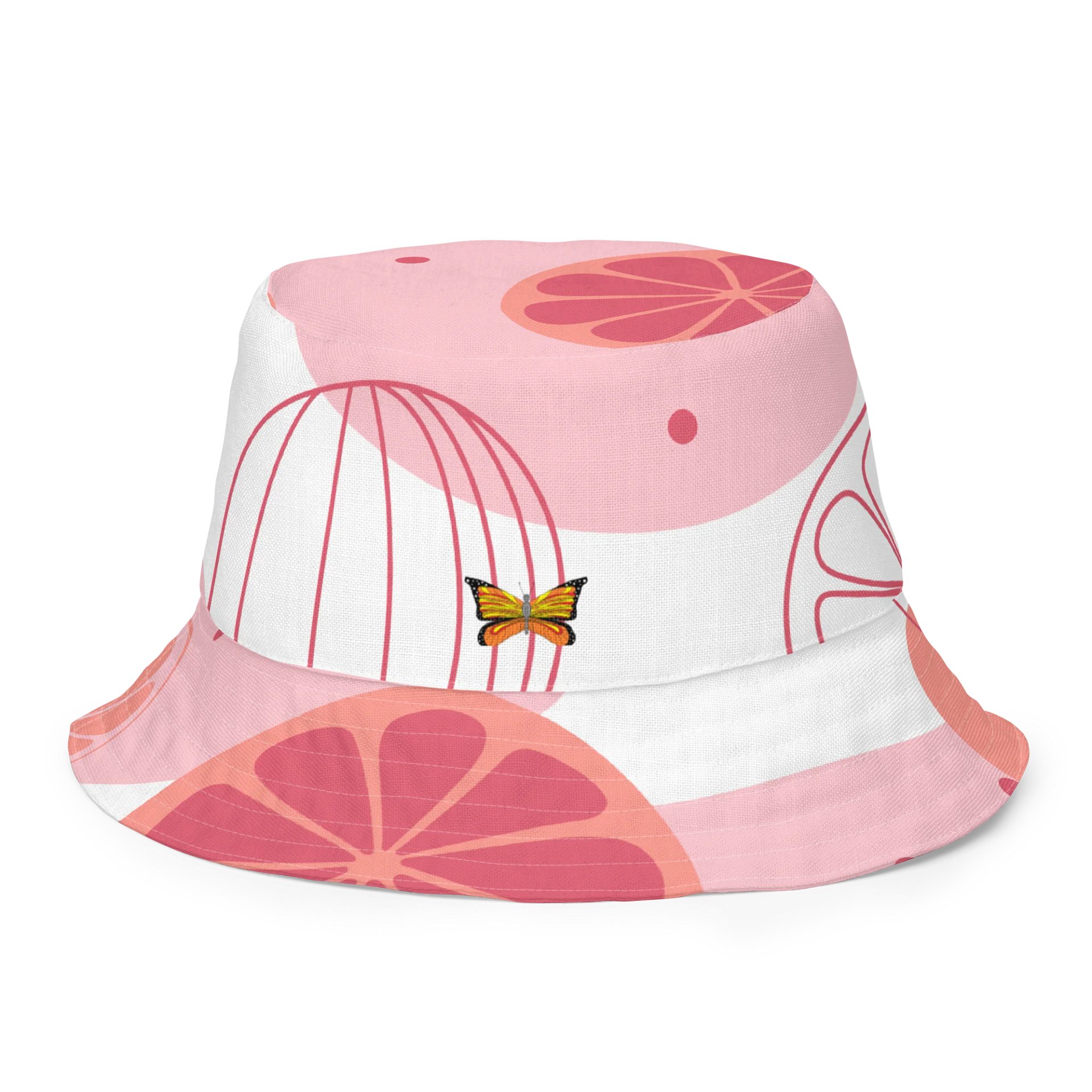 Citrus Slice Reversible Bucket Hat product image (2)