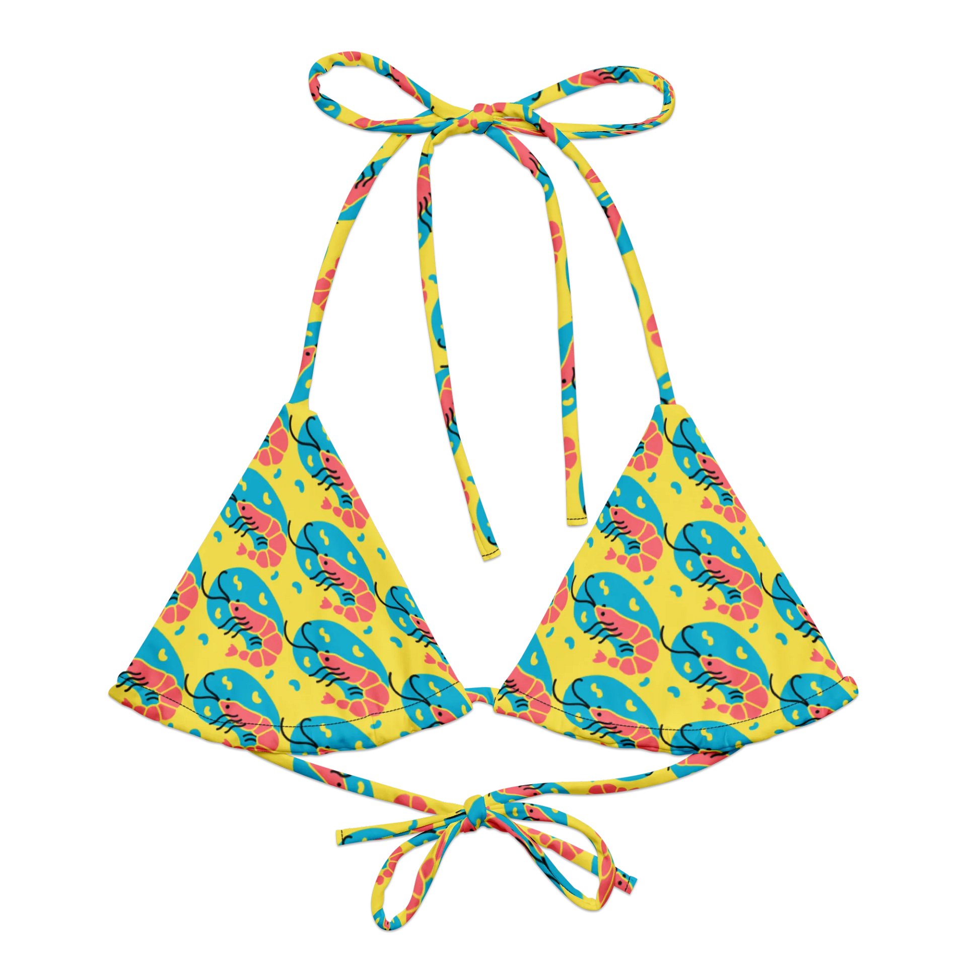 Aqua Dreams All-Over Bikini Top product image (2)