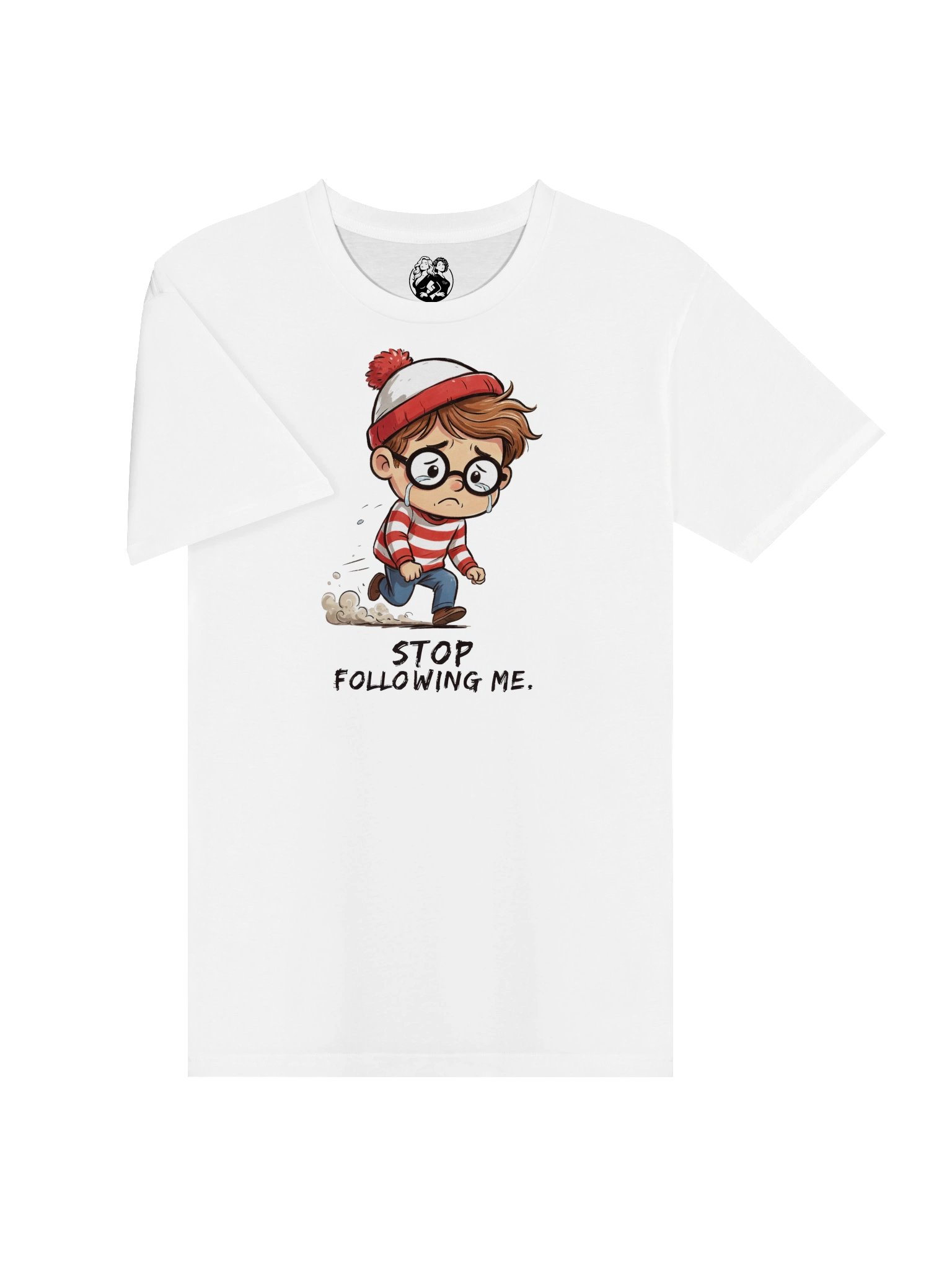 Stop Following Me Cartoon Tee product image (12)