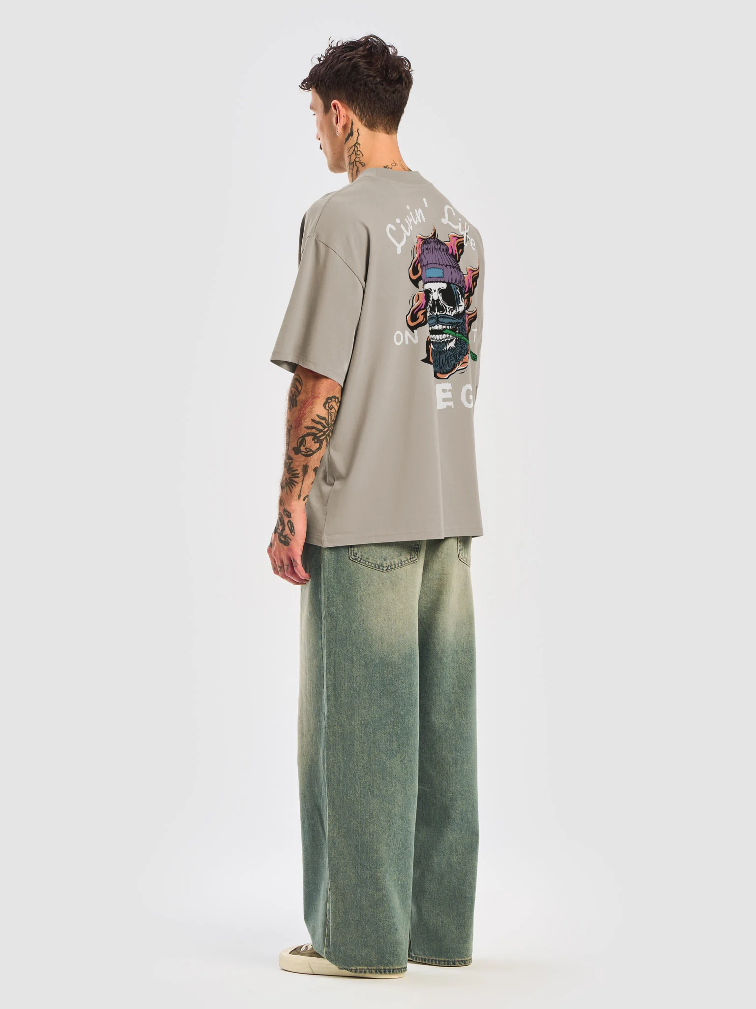 Livin' Life On The Veg Oversized Tee product image (17)