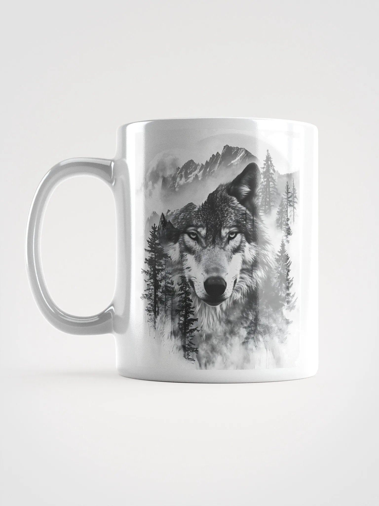 Mystical Wolf Symphony Mug product image (6)