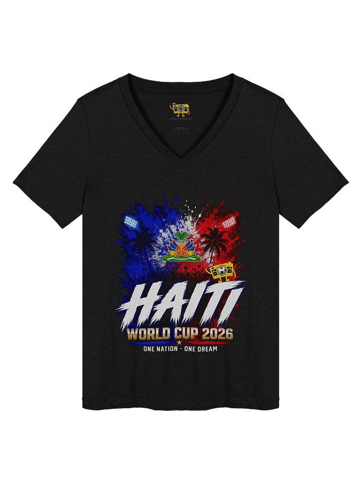 Haiti World Cup 2026 - Women V-neck product image (1)
