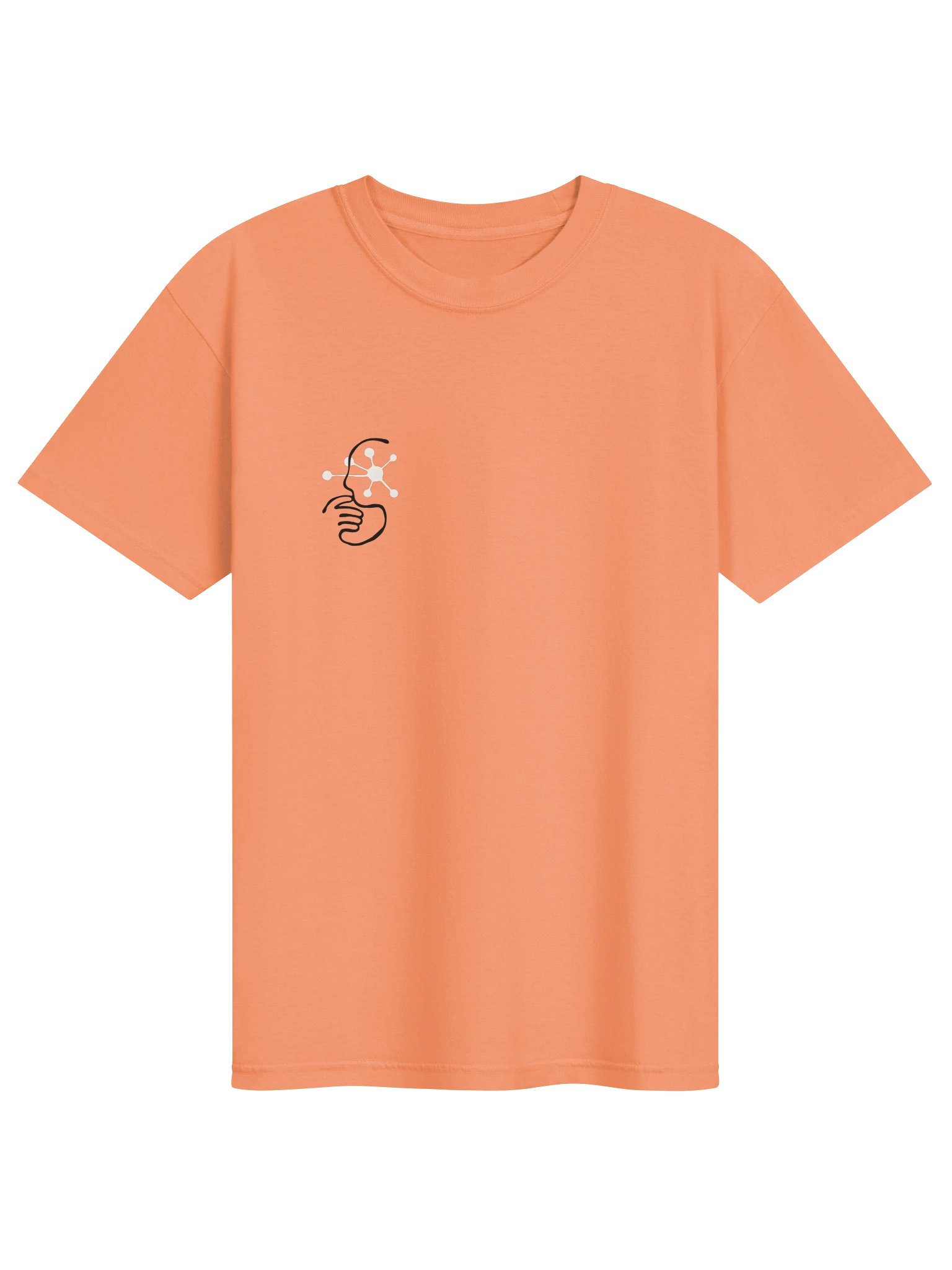 anthropic — heavyweight tee (terracotta) product image (1)