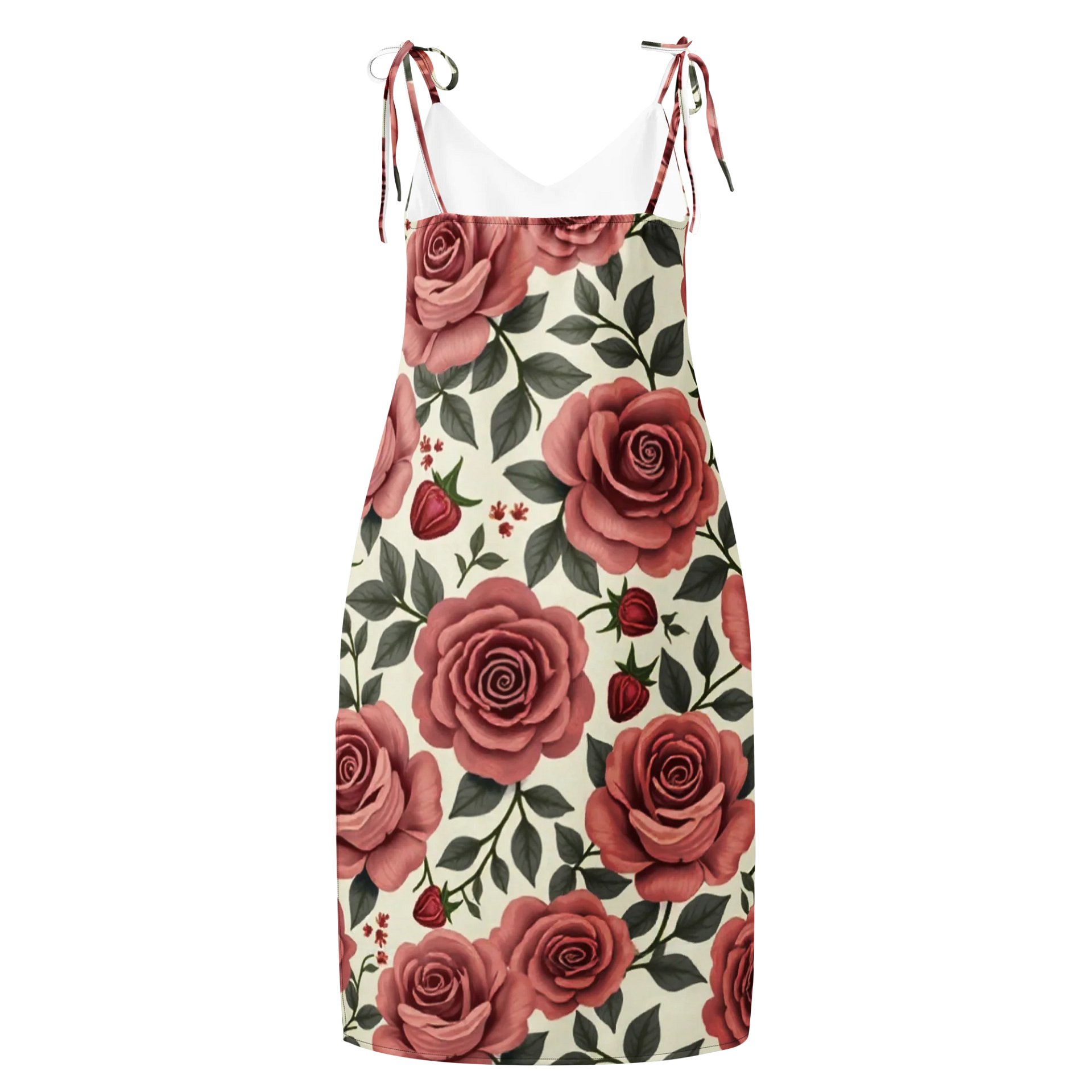 Barry Grady Red Roses All-Over Slip Dress product image (1)