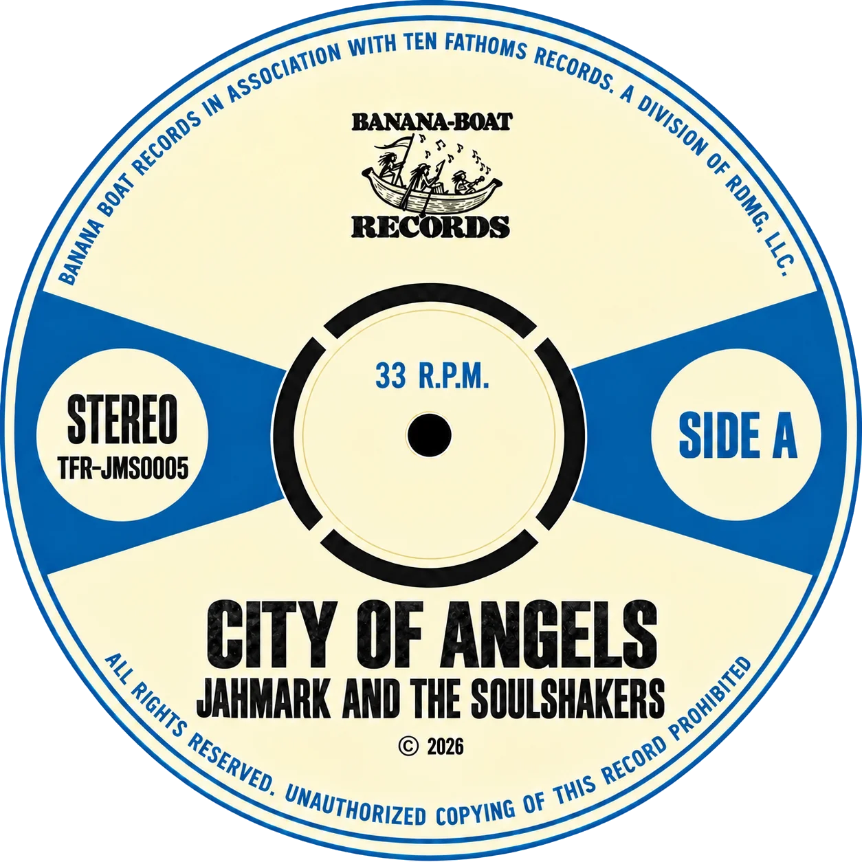 City of Angels / Reggae On USA (7″ Vinyl) product image (1)