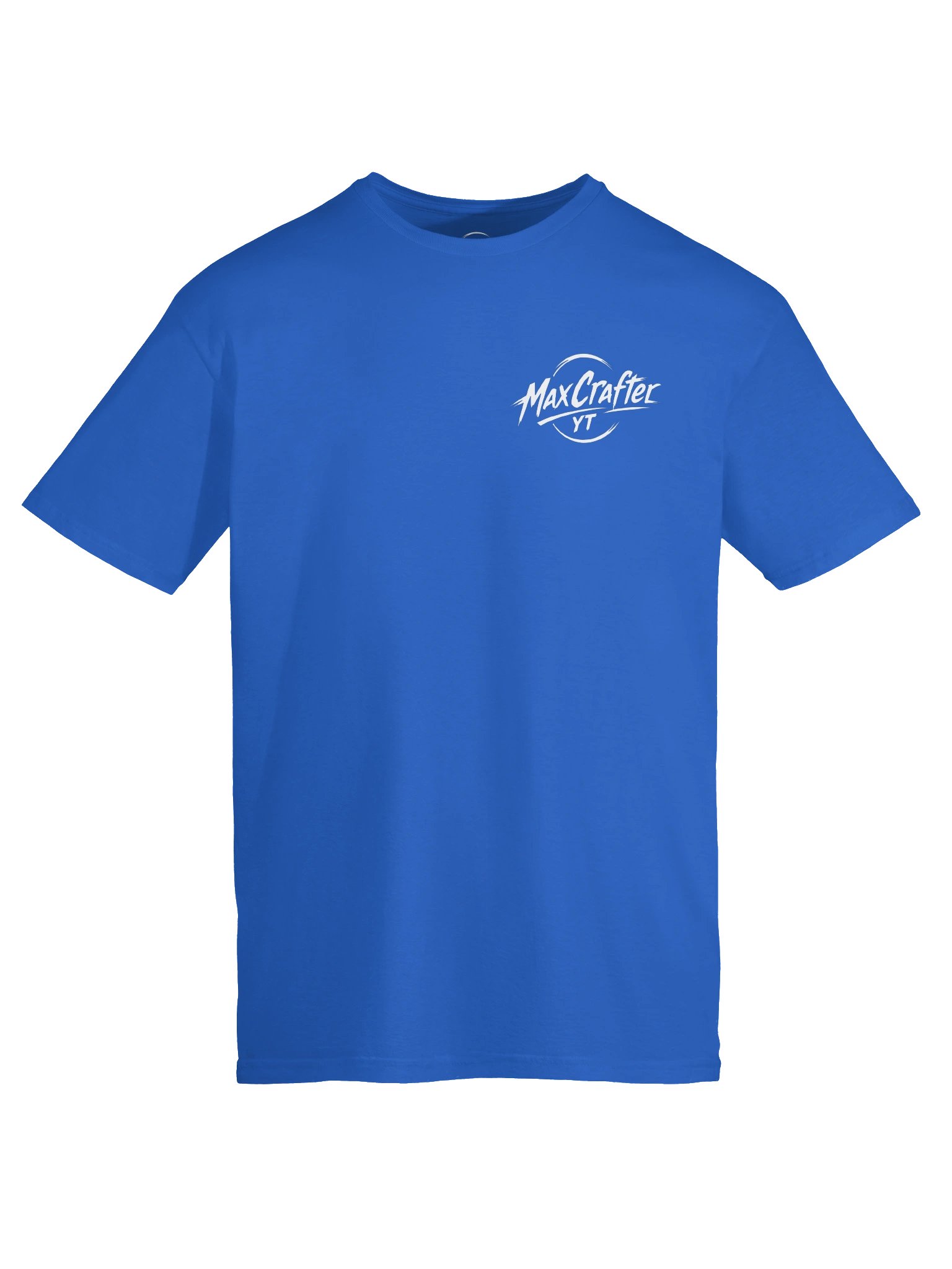 Max Crafter YT — Official Blue Logo Shirt product image (13)