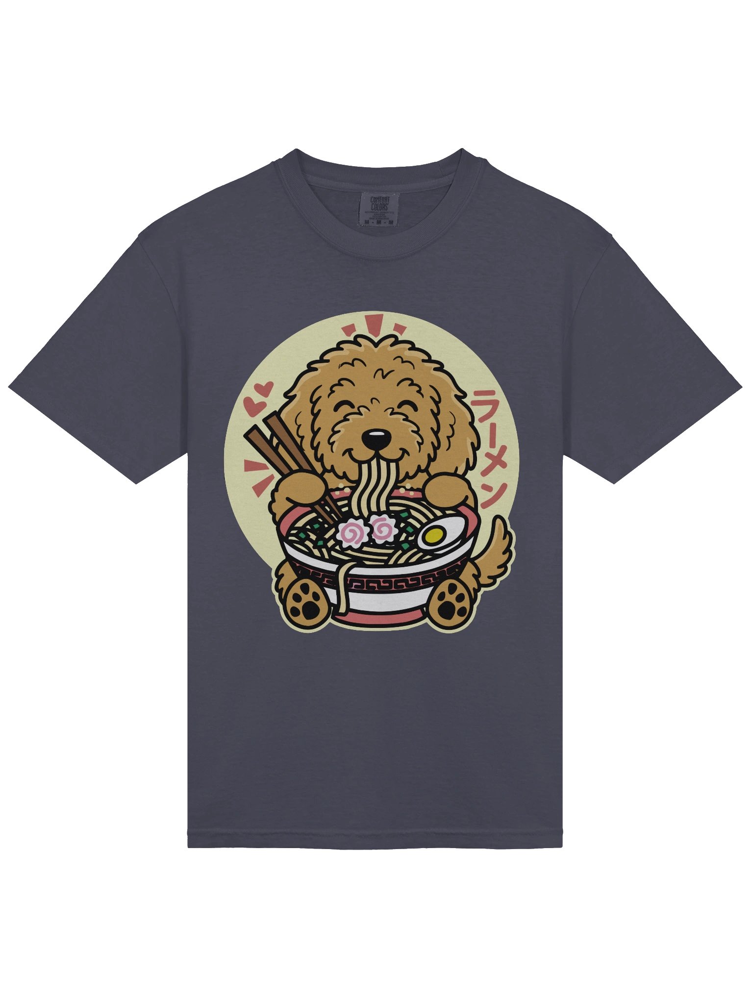 Doodle Ramen Comfort Colors Garment-Dyed Heavyweight T-Shirt product image (9)