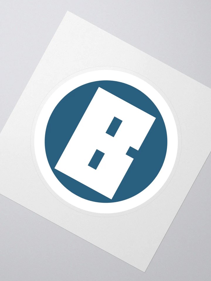 Boodlyneck Logo Sticker - Color product image (2)