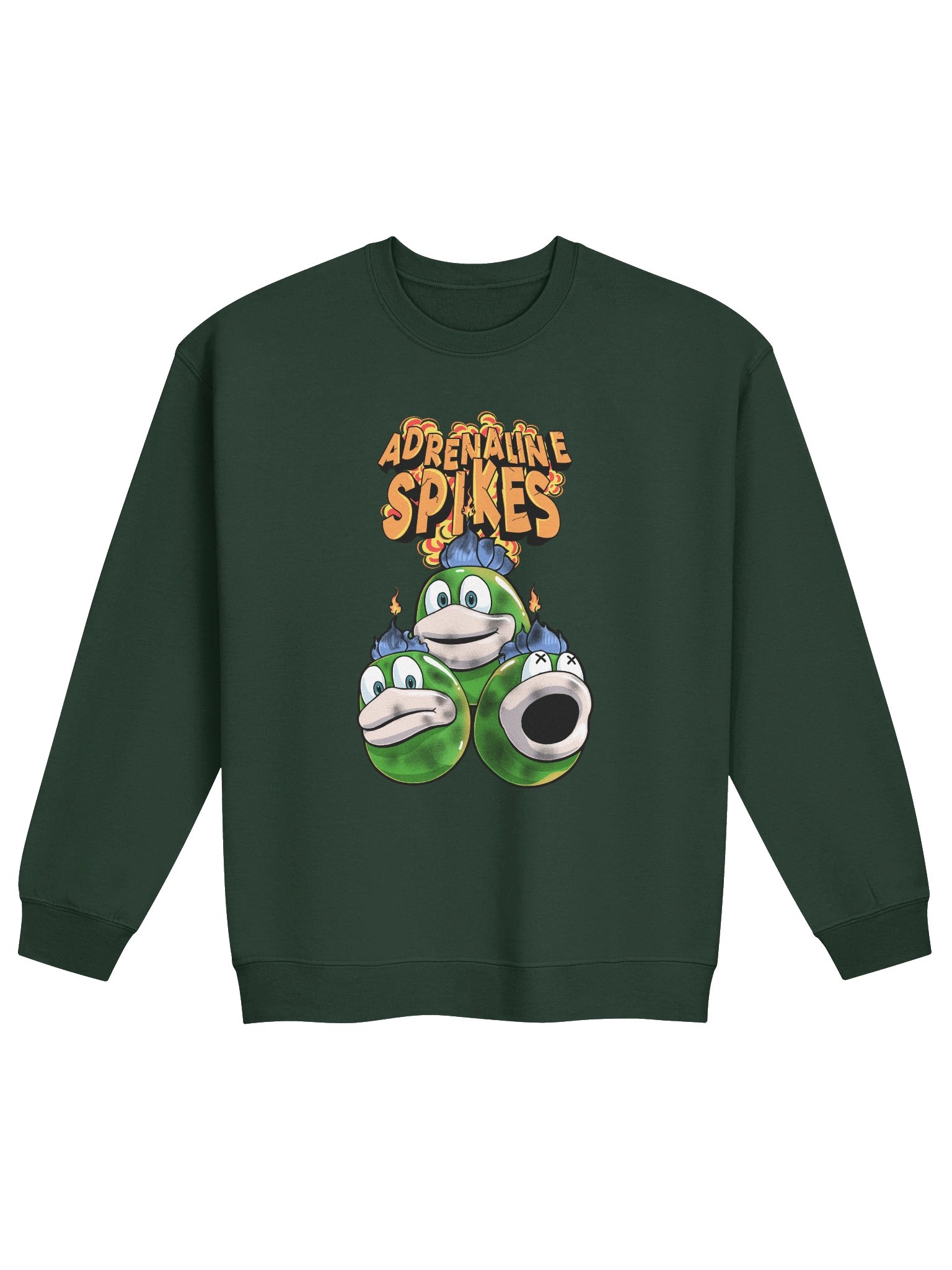 Adrenaline Spikes Crewneck (4 Colors) product image (2)